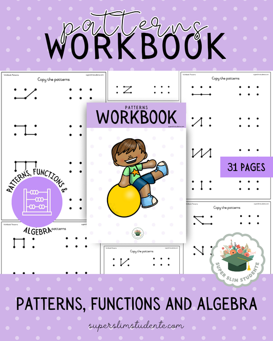 Workbook: Dot Line Patterns (Choose Language)