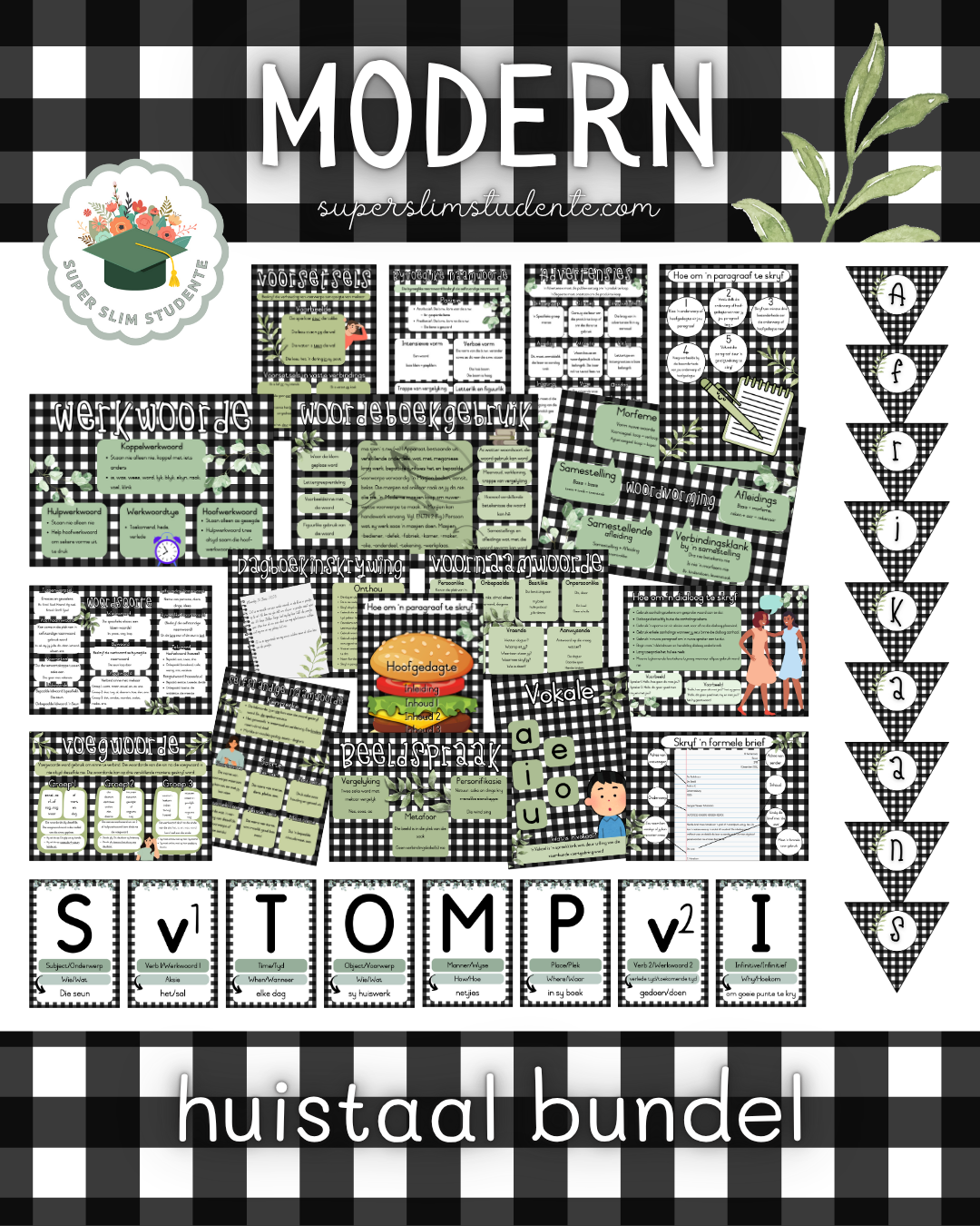 Modern Theme / Afrikaans Huistaal Bundel