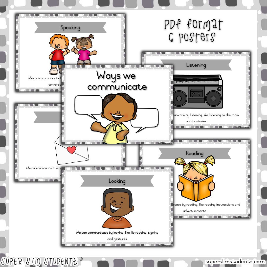 Ways we communicate (CAPS GRADE 2 / TERM 4 / LIFE SKILLS)