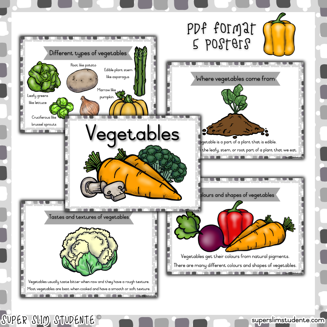 Vegetables (CAPS GRADE R / TERM 3 / LIFE SKILLS)
