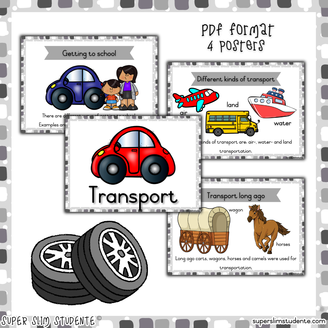 Transport (CAPS GRADE R / TERM 3 / LIFE SKILLS)