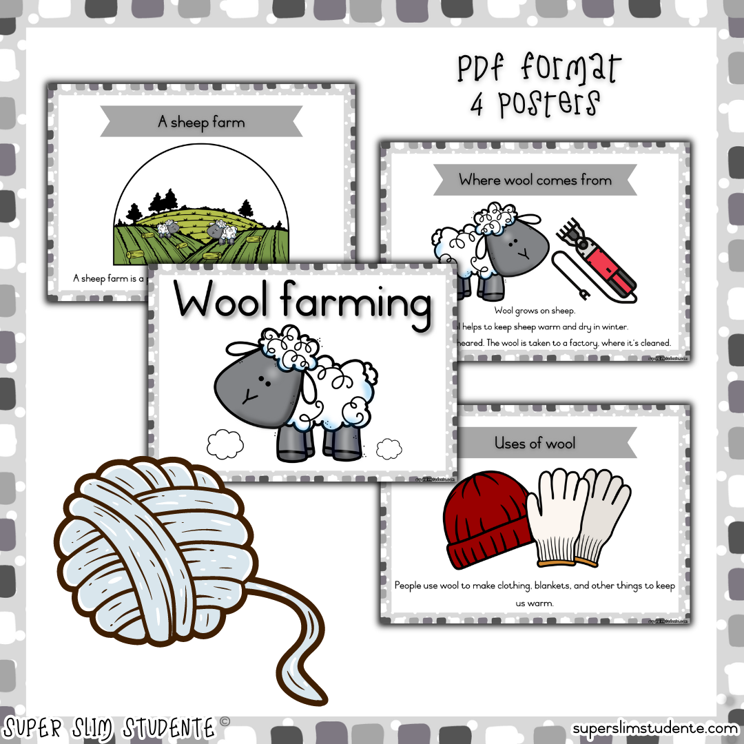 Wool Farming (CAPS GRADE R / TERM 3 / LIFE SKILLS)