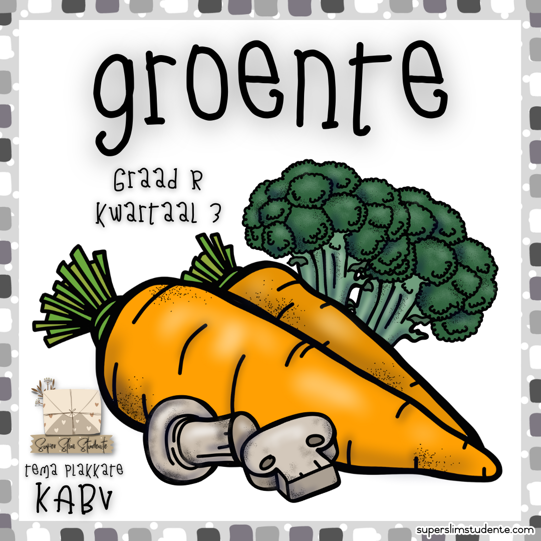 Vegetables (CAPS GRADE R / TERM 3 / LIFE SKILLS)