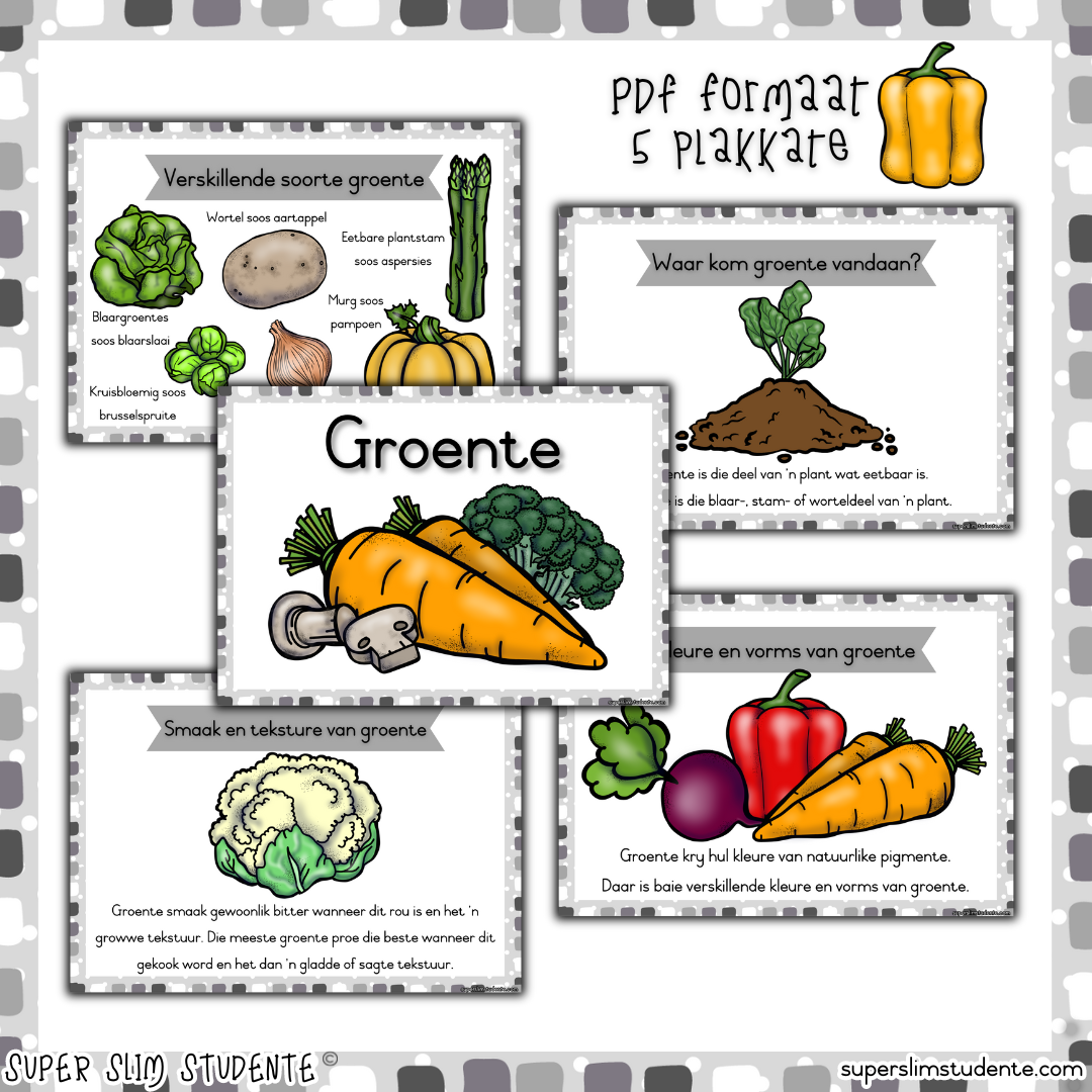 Vegetables (CAPS GRADE R / TERM 3 / LIFE SKILLS)
