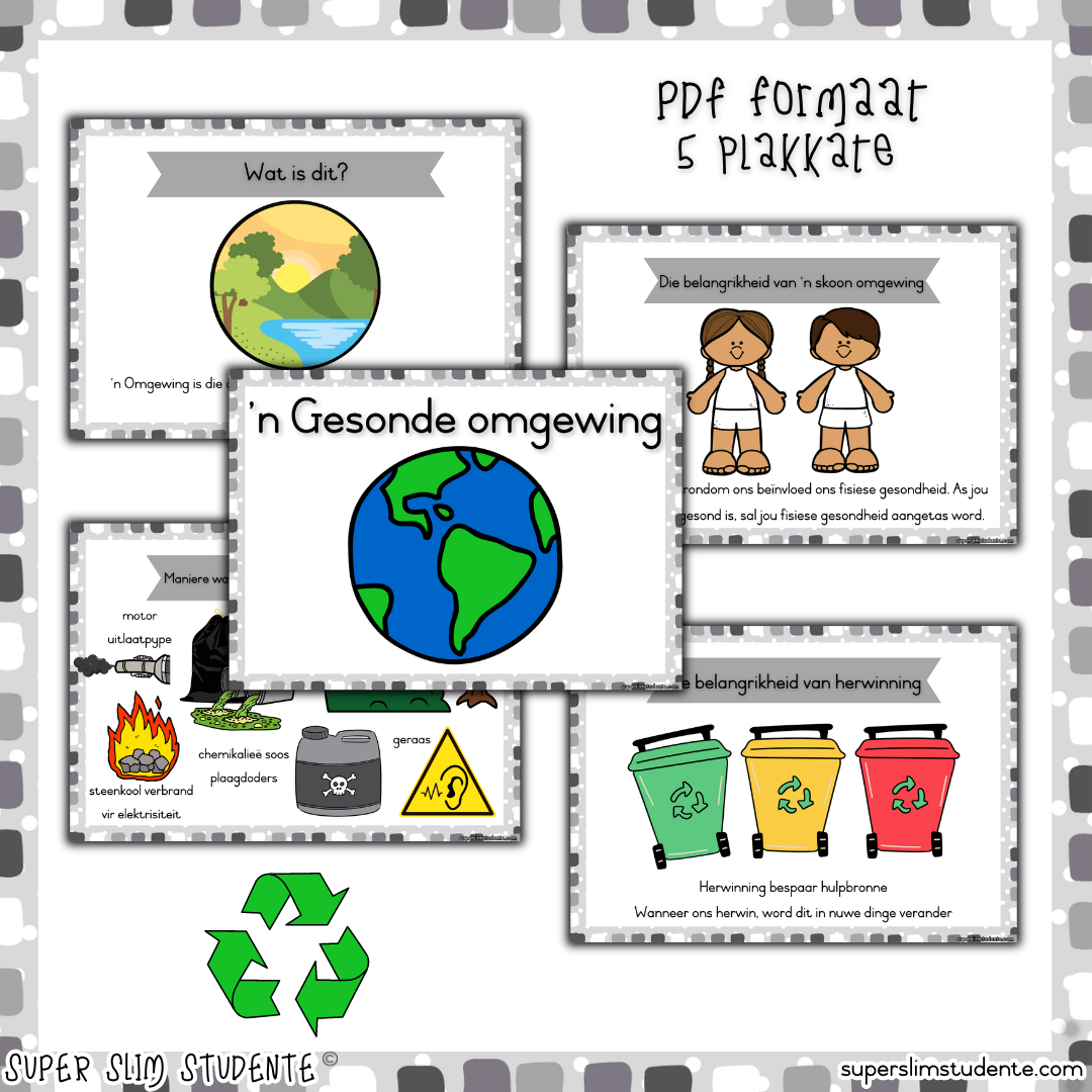 Healthy Environment (CAPS GRADE R / TERM 3 / LIFE SKILLS)