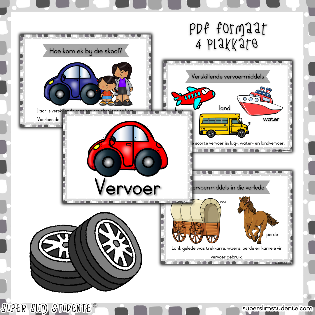 Transport (CAPS GRADE R / TERM 3 / LIFE SKILLS)