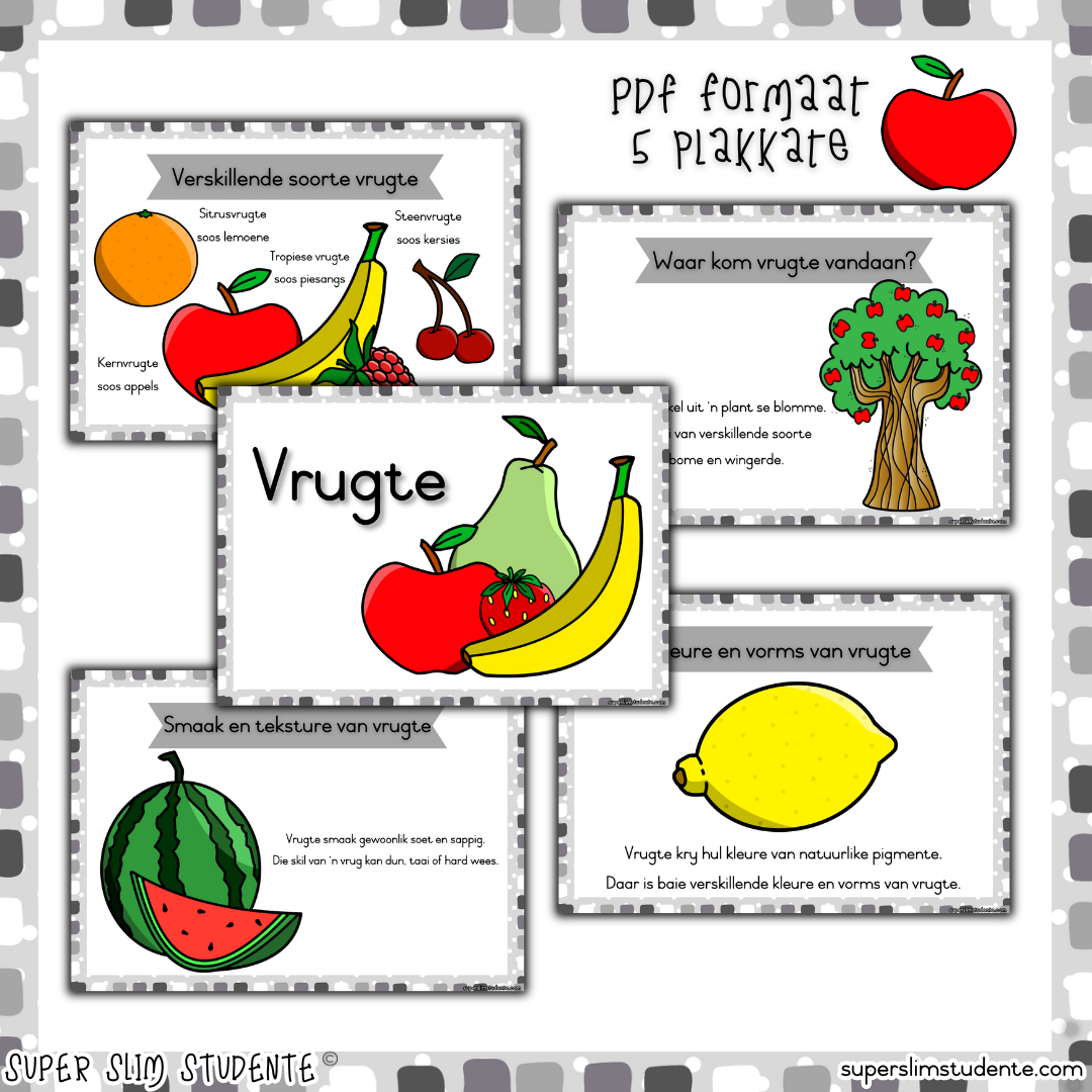 Fruit (CAPS GRADE R / TERM 3 / LIFE SKILLS)