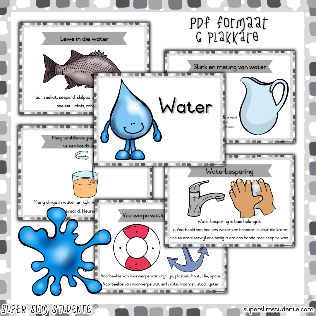 Water (CAPS GRADE R / TERM 3 / LIFE SKILLS)