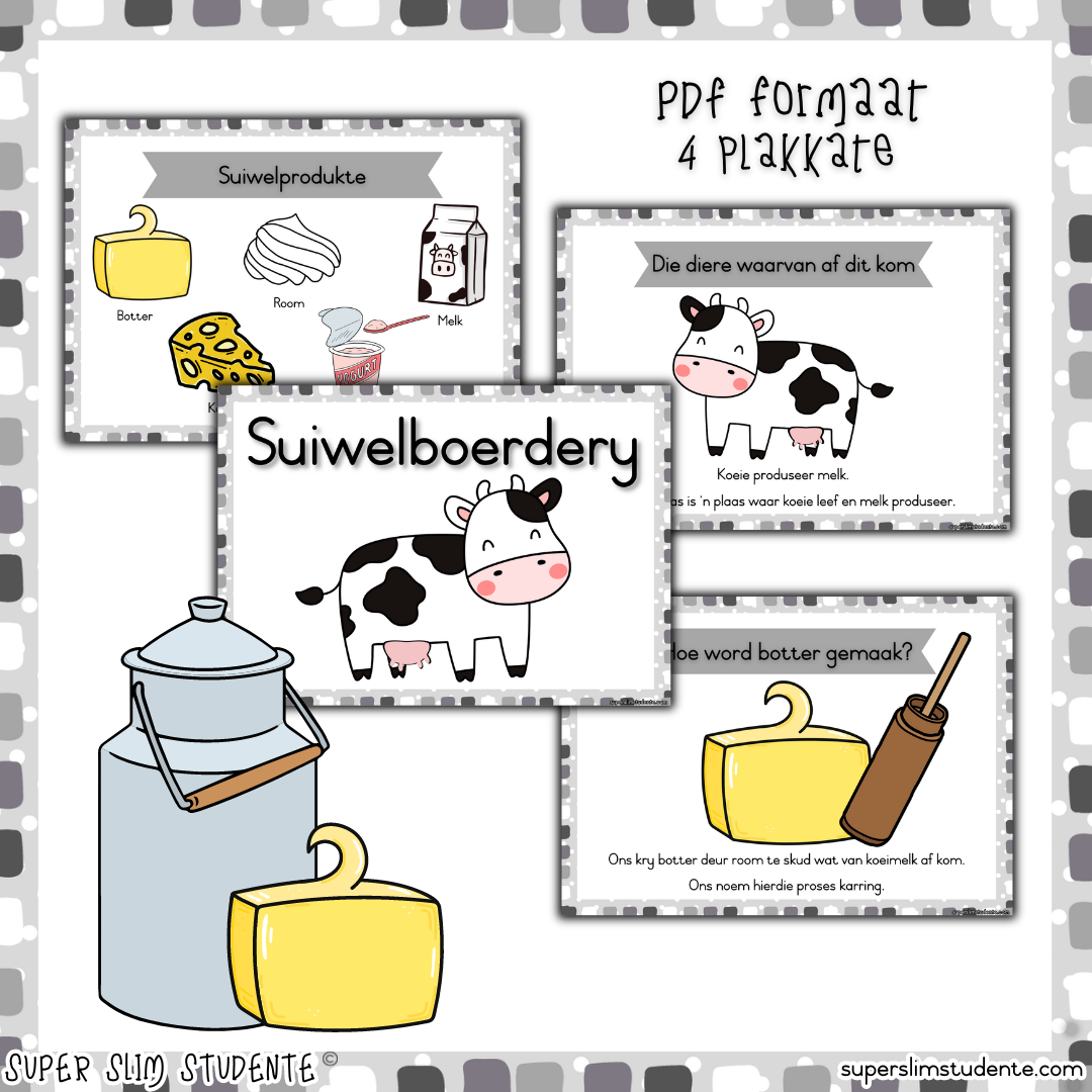 Dairy Farming (CAPS GRADE R / TERM 3 / LIFE SKILLS)