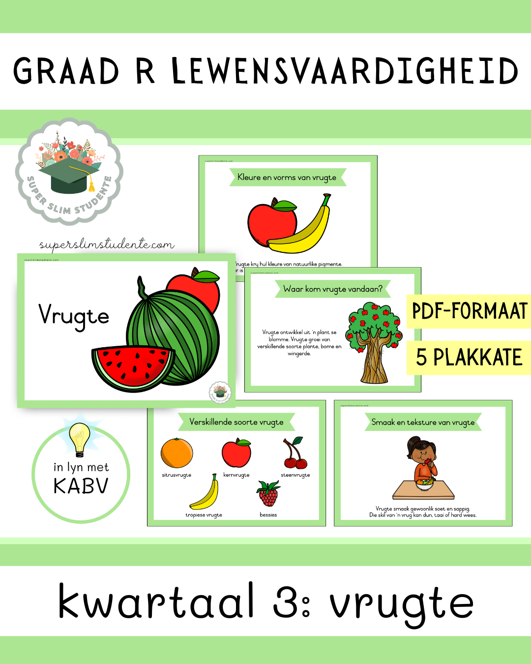 Fruit (CAPS GRADE R / TERM 3 / LIFE SKILLS)