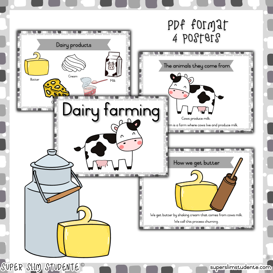 Dairy Farming (CAPS GRADE R / TERM 3 / LIFE SKILLS)