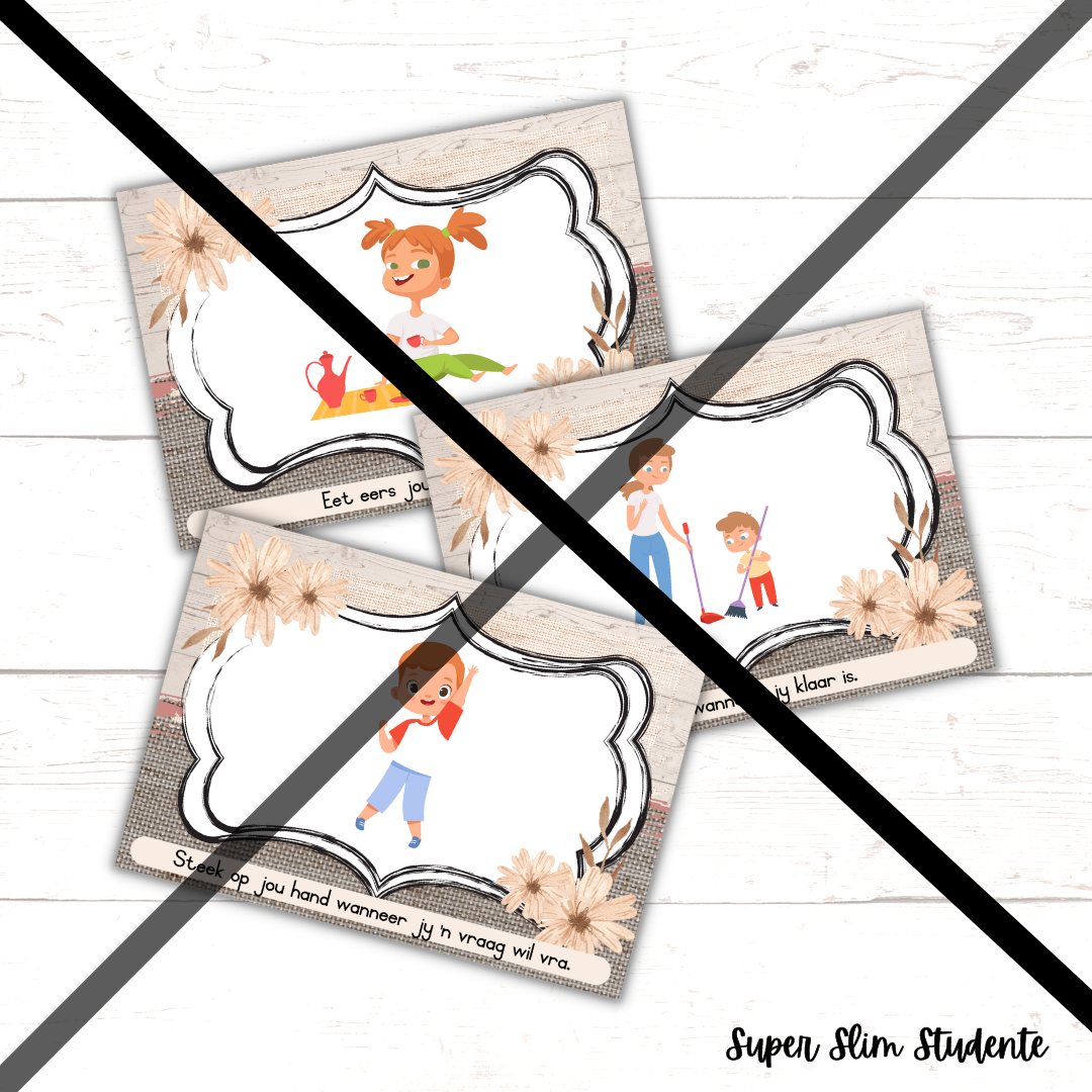 Class Rules (Neutral Deer Theme)