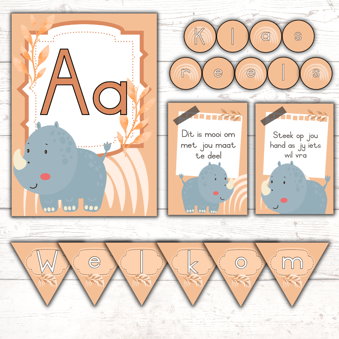 Rhino Classroom Theme