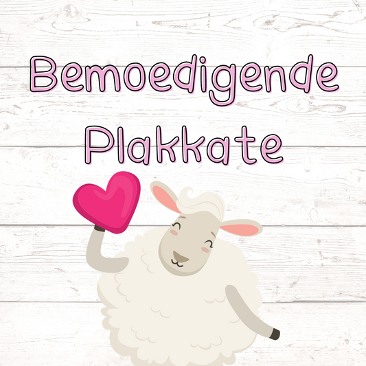 Bemoedigende Plakkate