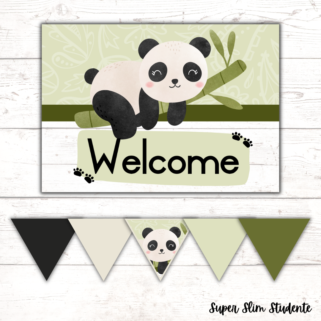 Panda Classroom Theme