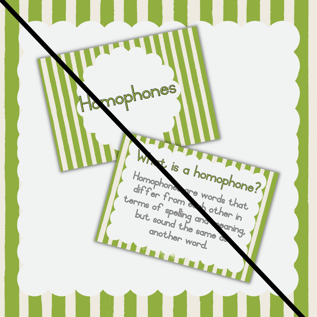 Homophones