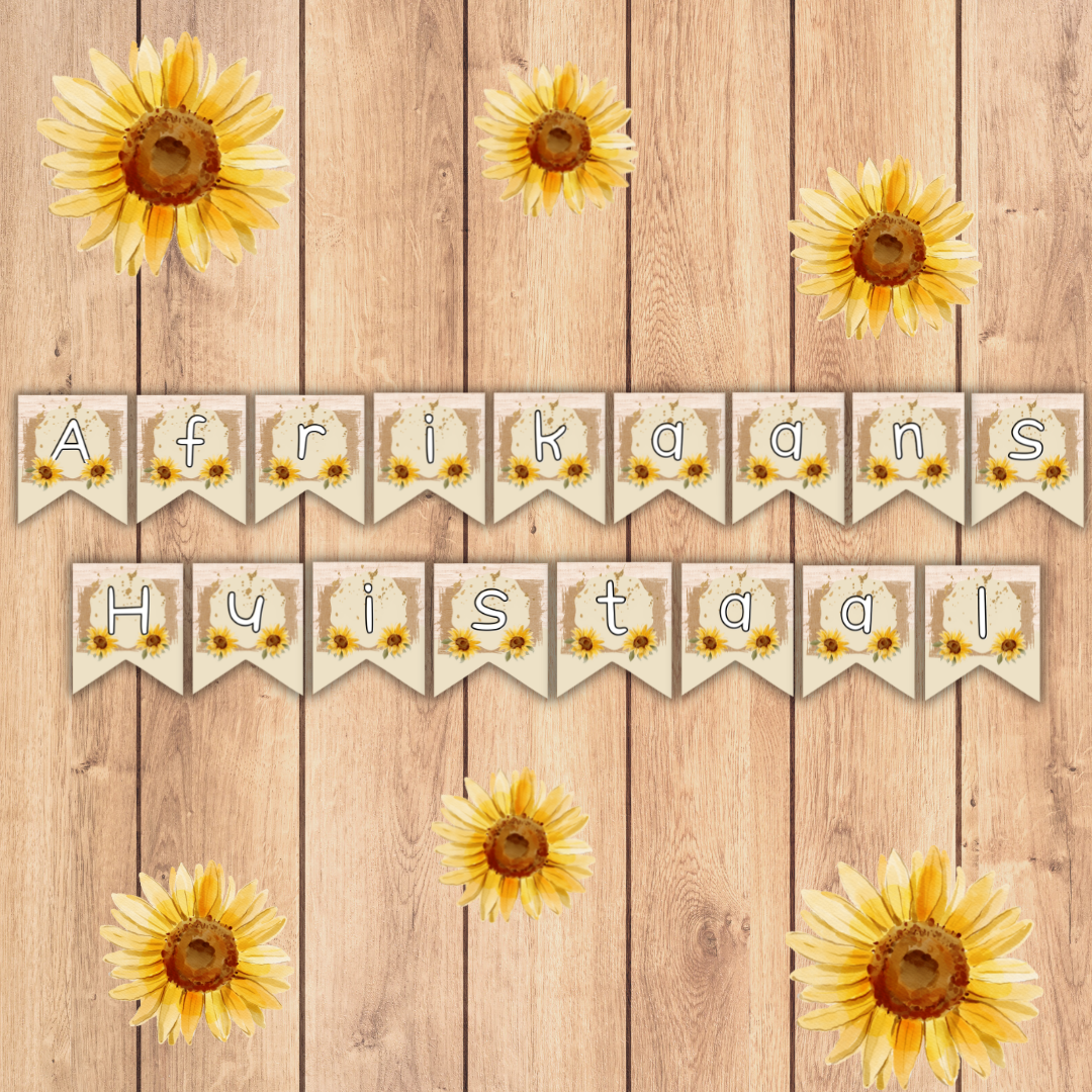 Afrikaans Huistaal Vlaggies