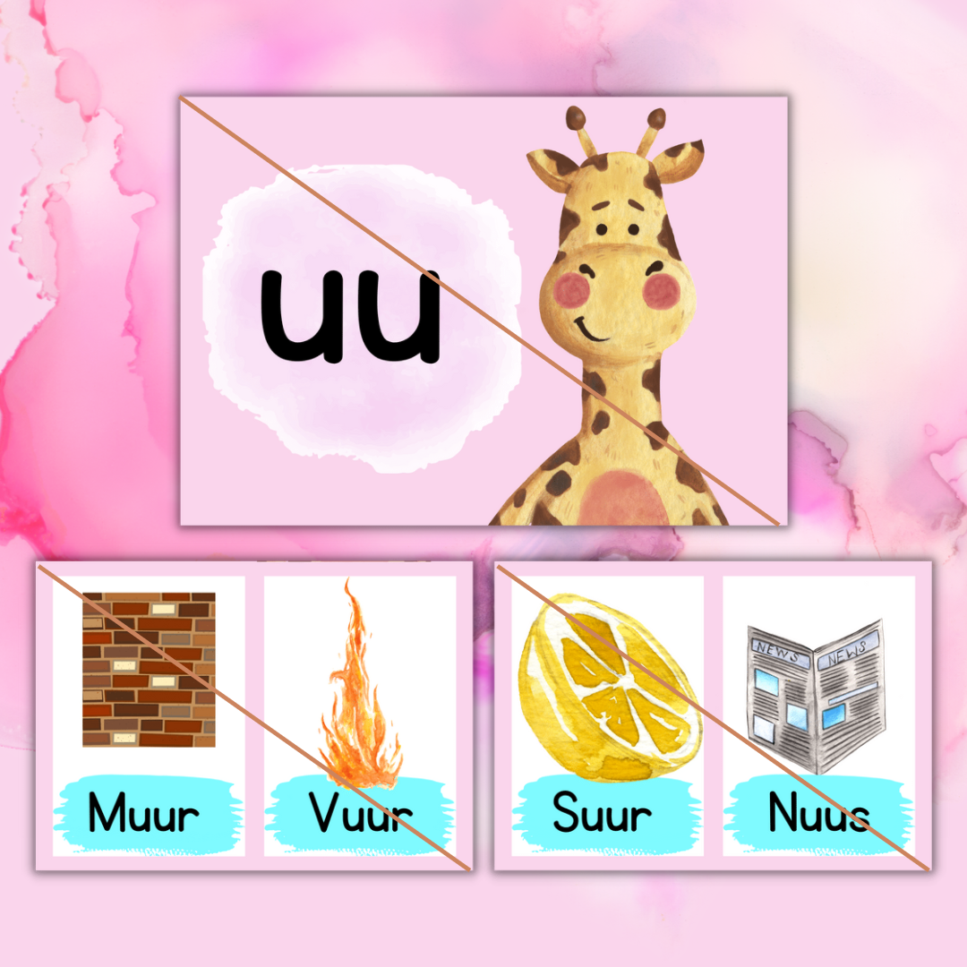 Dubbelklanke aa, ee, oo, uu