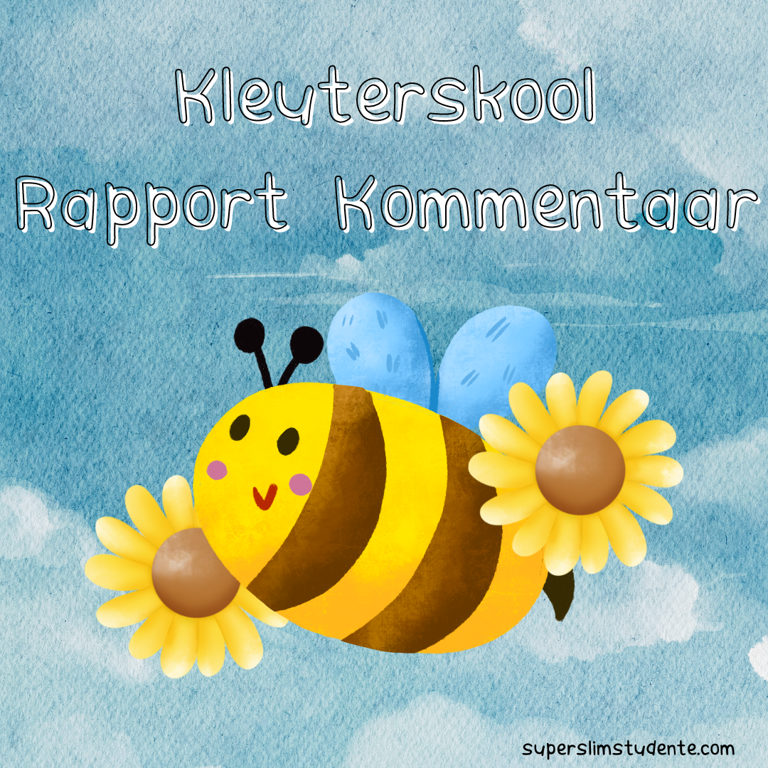 Preschool Report Comments