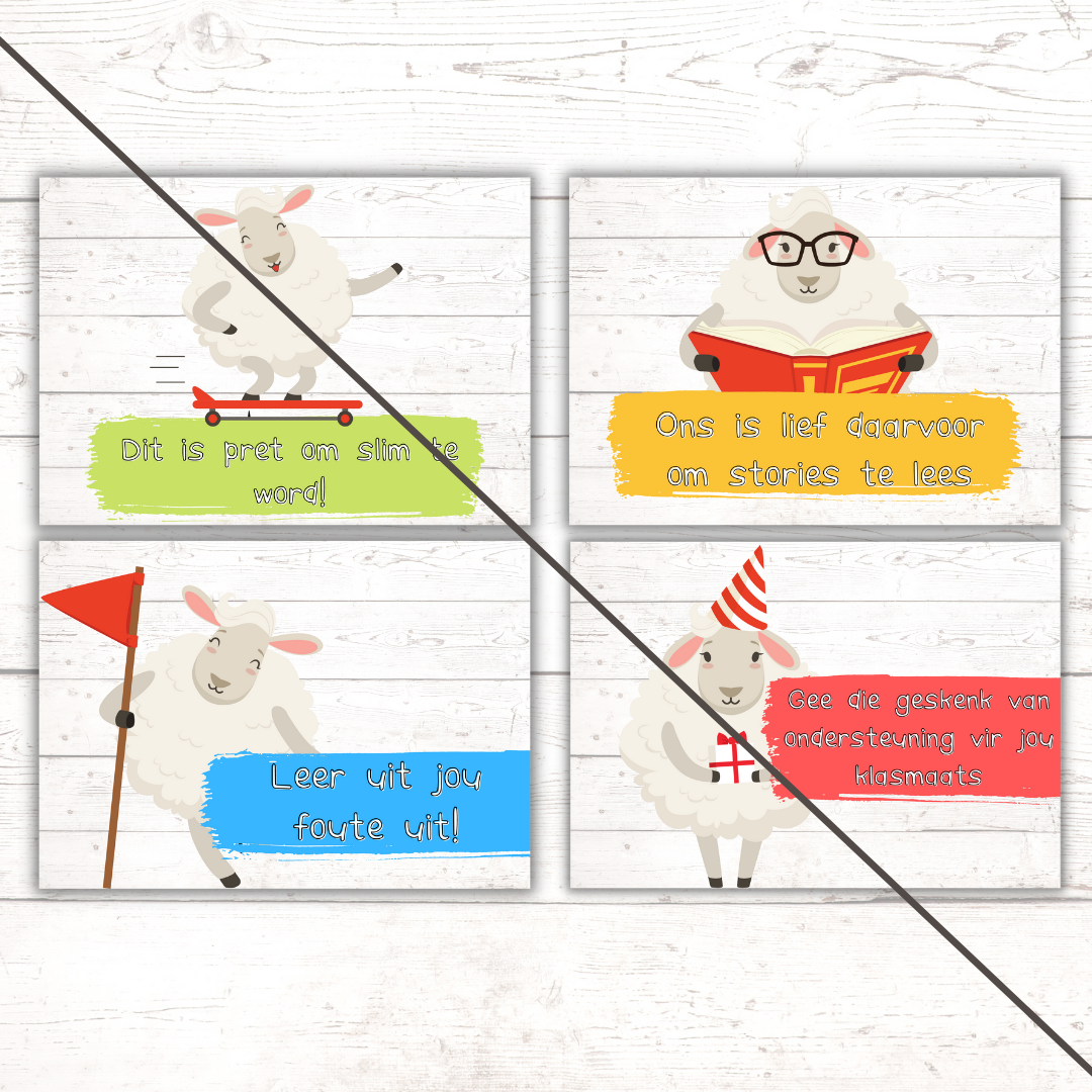 Bemoedigende Plakkate