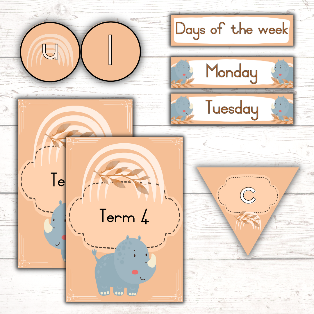 Rhino Classroom Theme