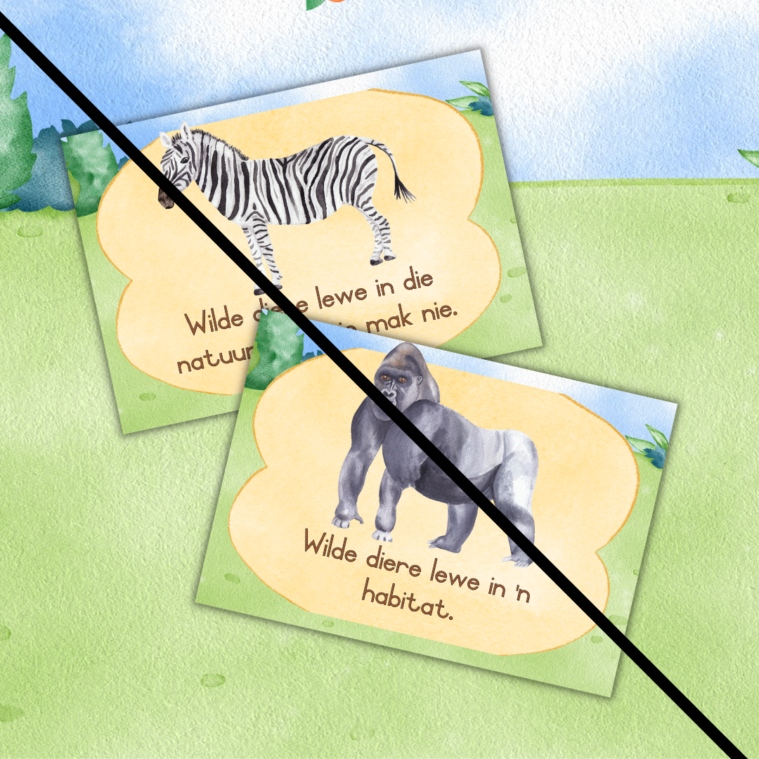 Wild Animals Theme Posters