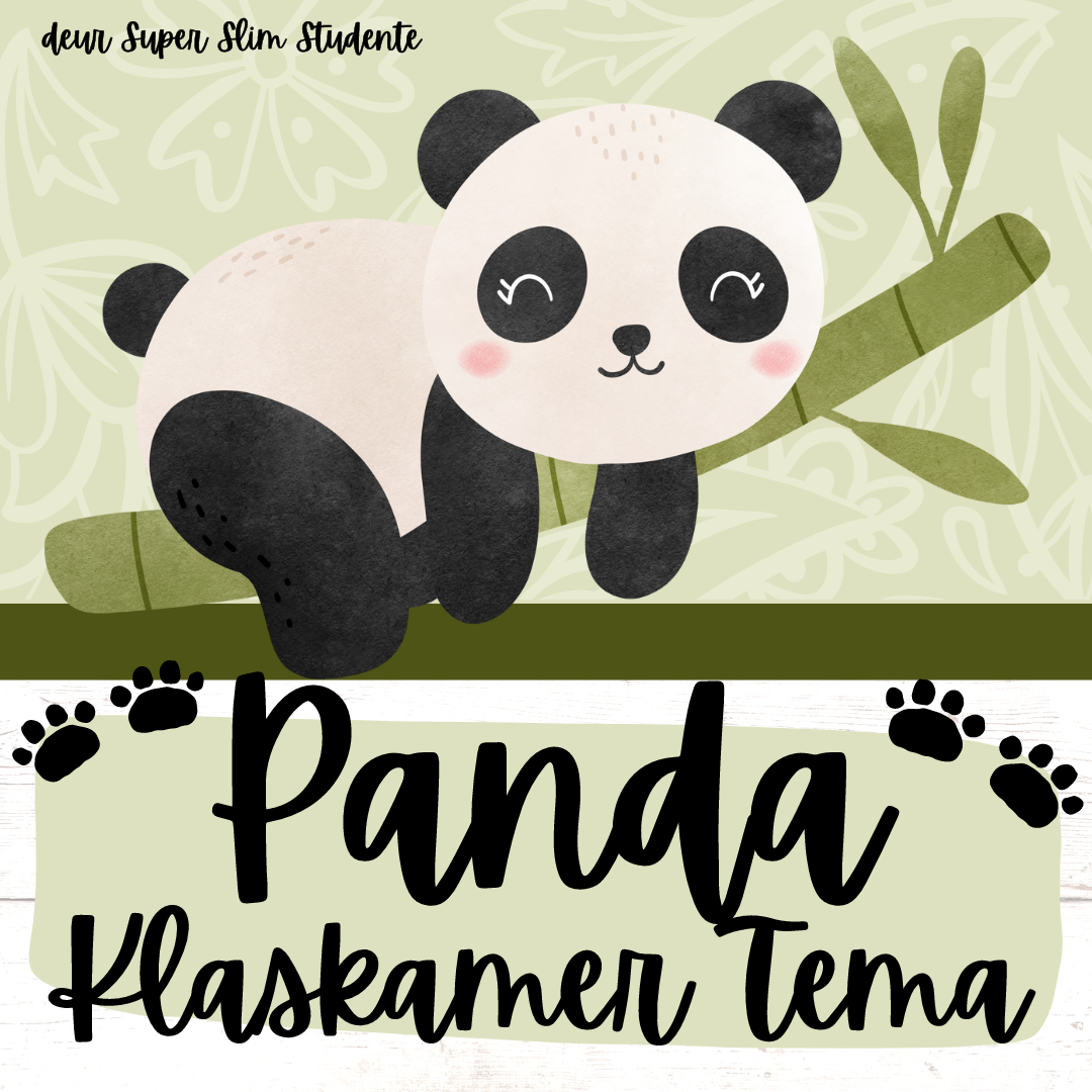 Panda Classroom Theme