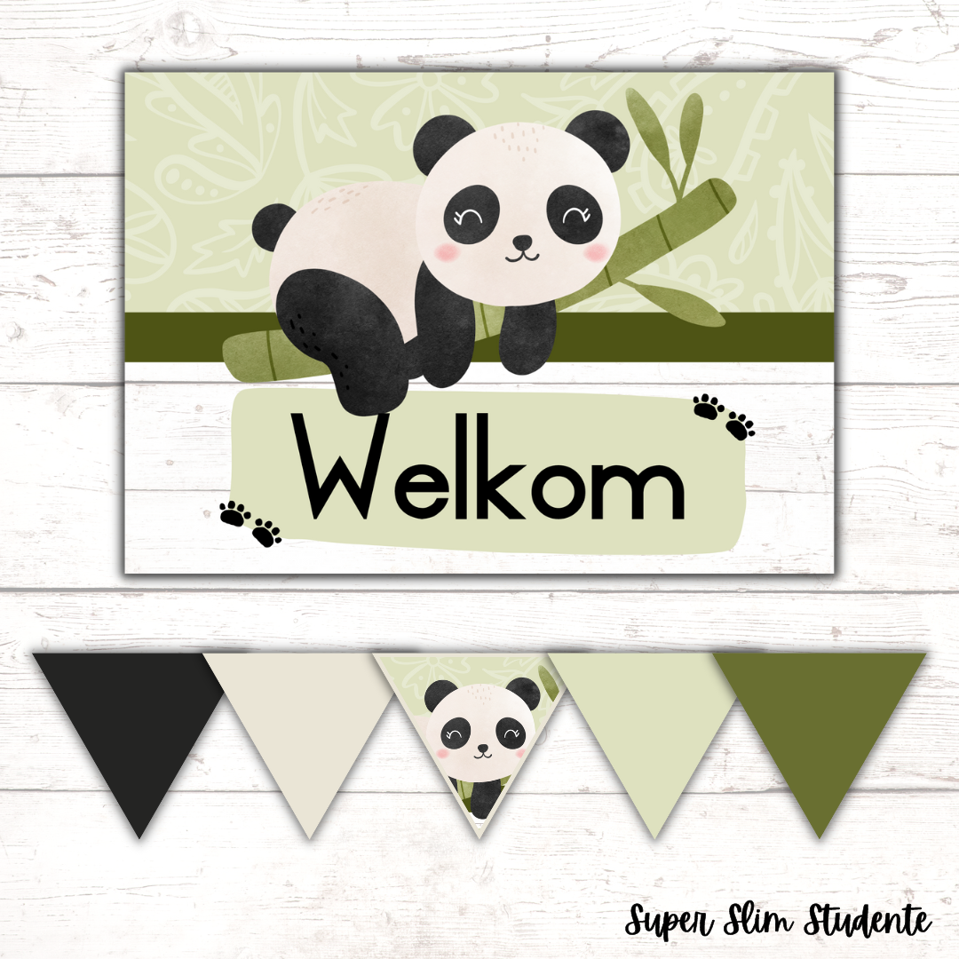 Panda Classroom Theme