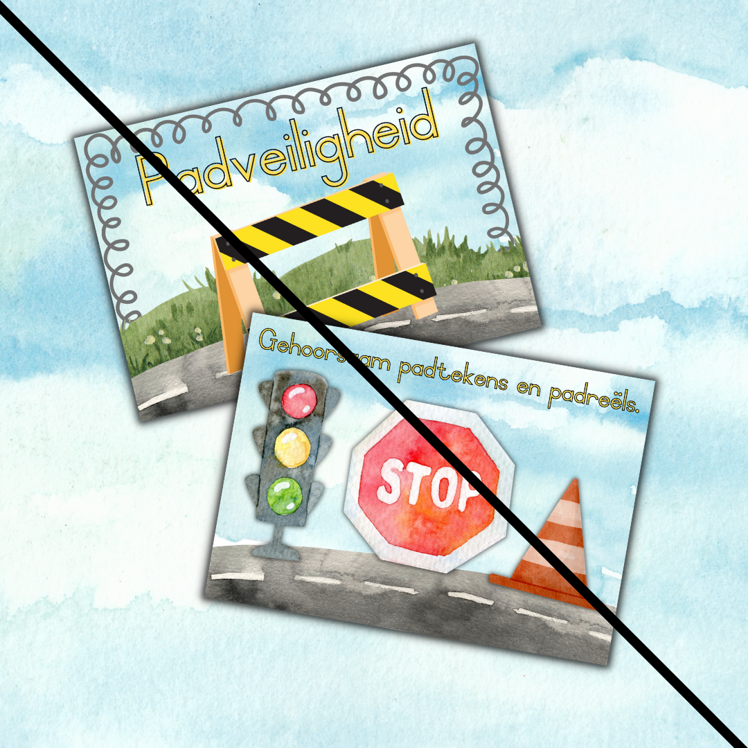 Road safety theme posters