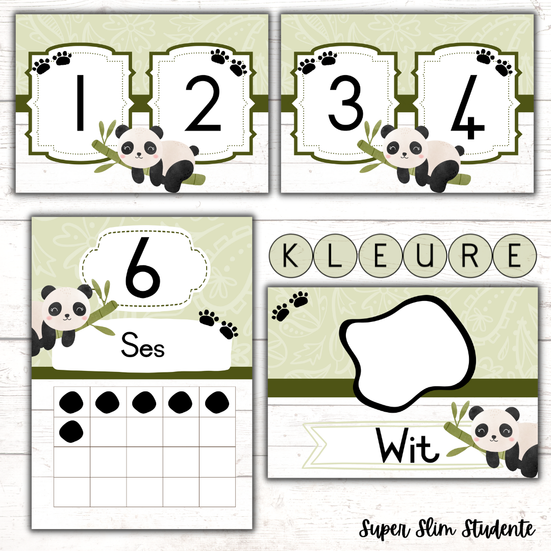 Panda Classroom Theme