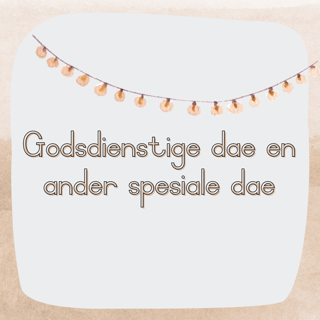 Religious days and other special days theme posters