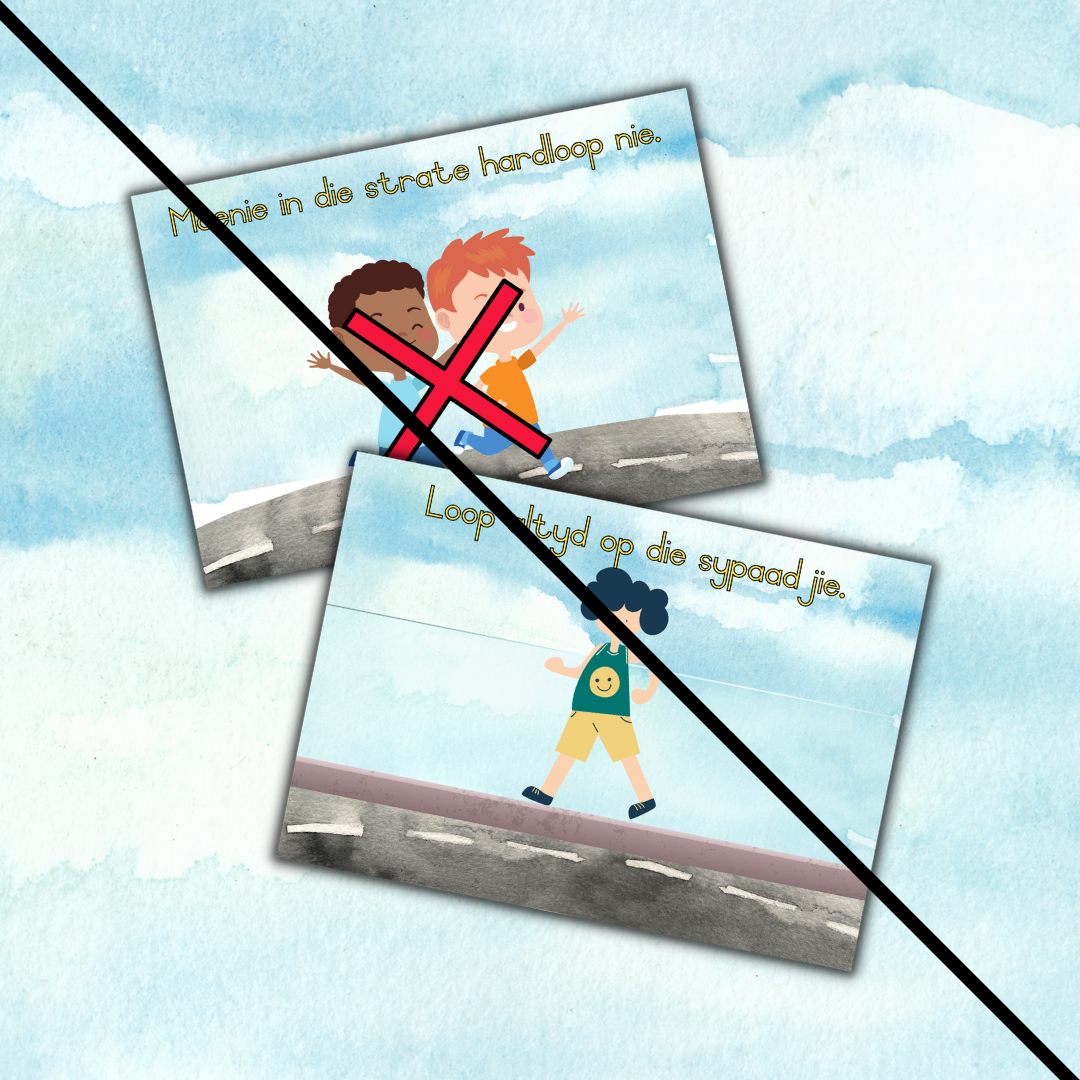 Road safety theme posters