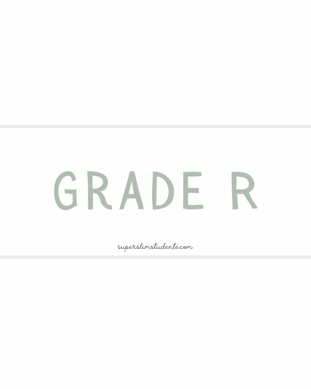 Life Skills Theme Posters – Super Slim Studente