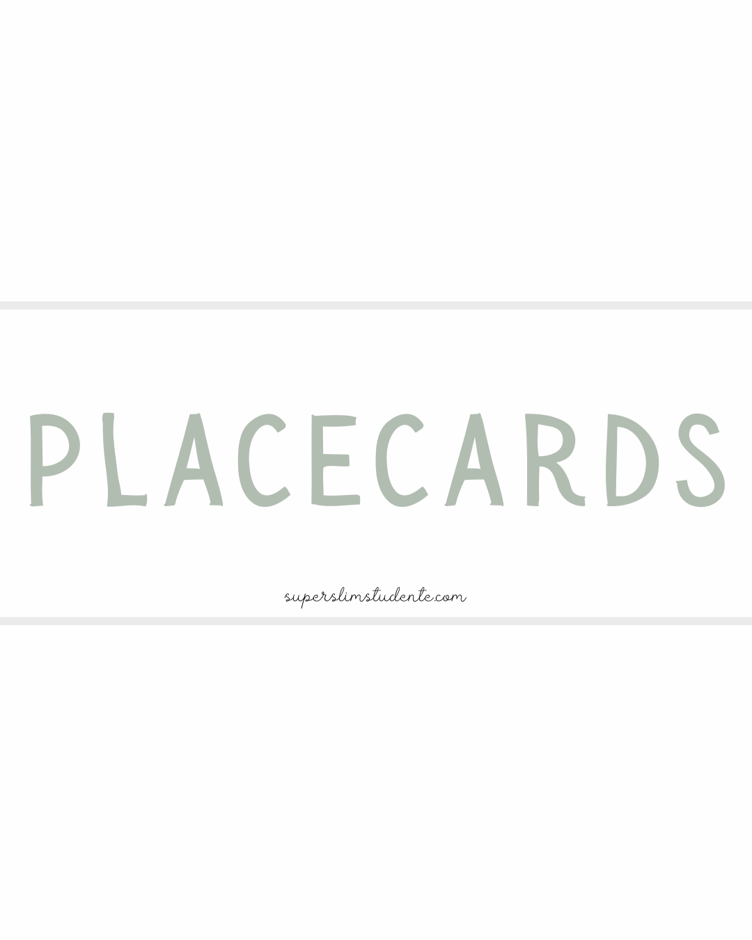 Placecards