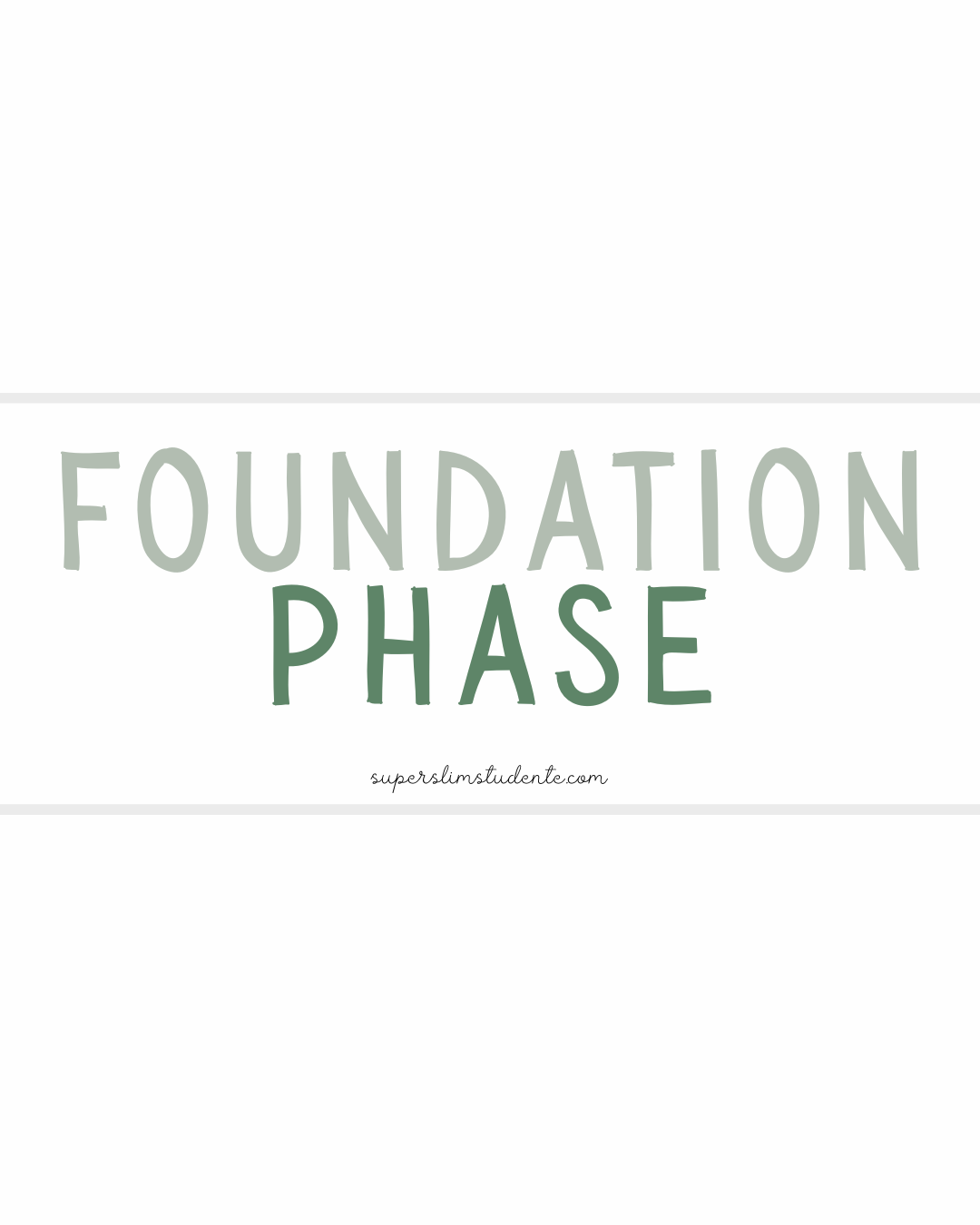 Foundation Phase Bundles