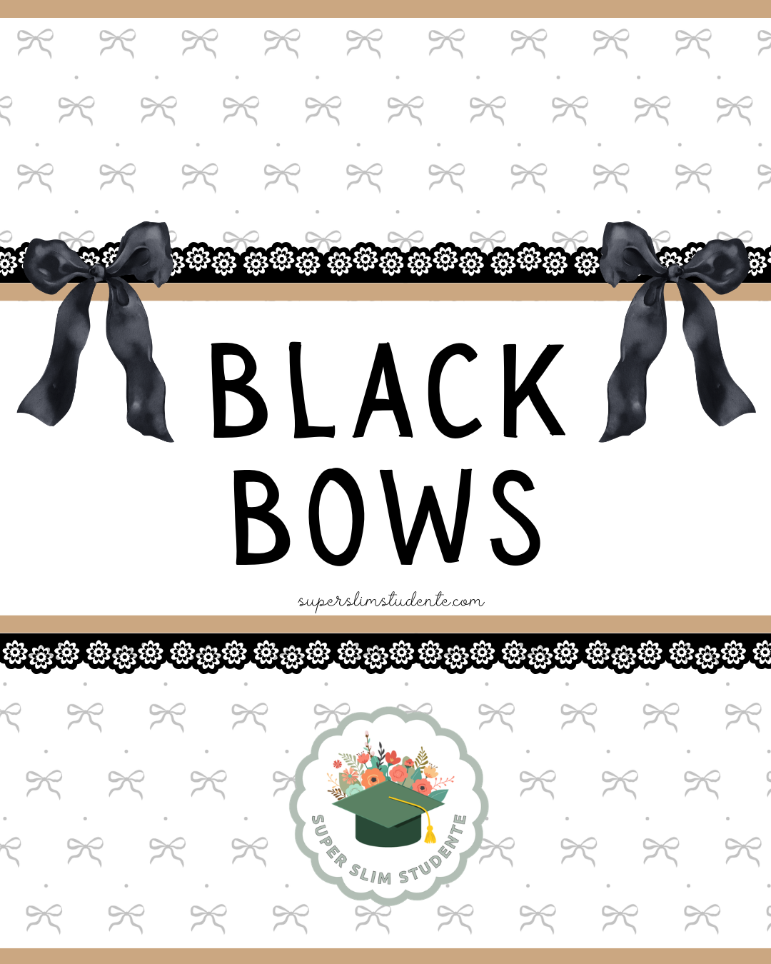 Black Bows Theme