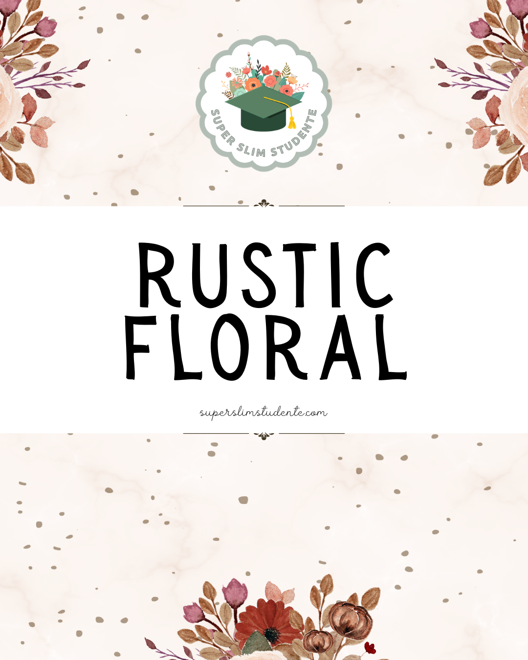 Rustic Floral Theme