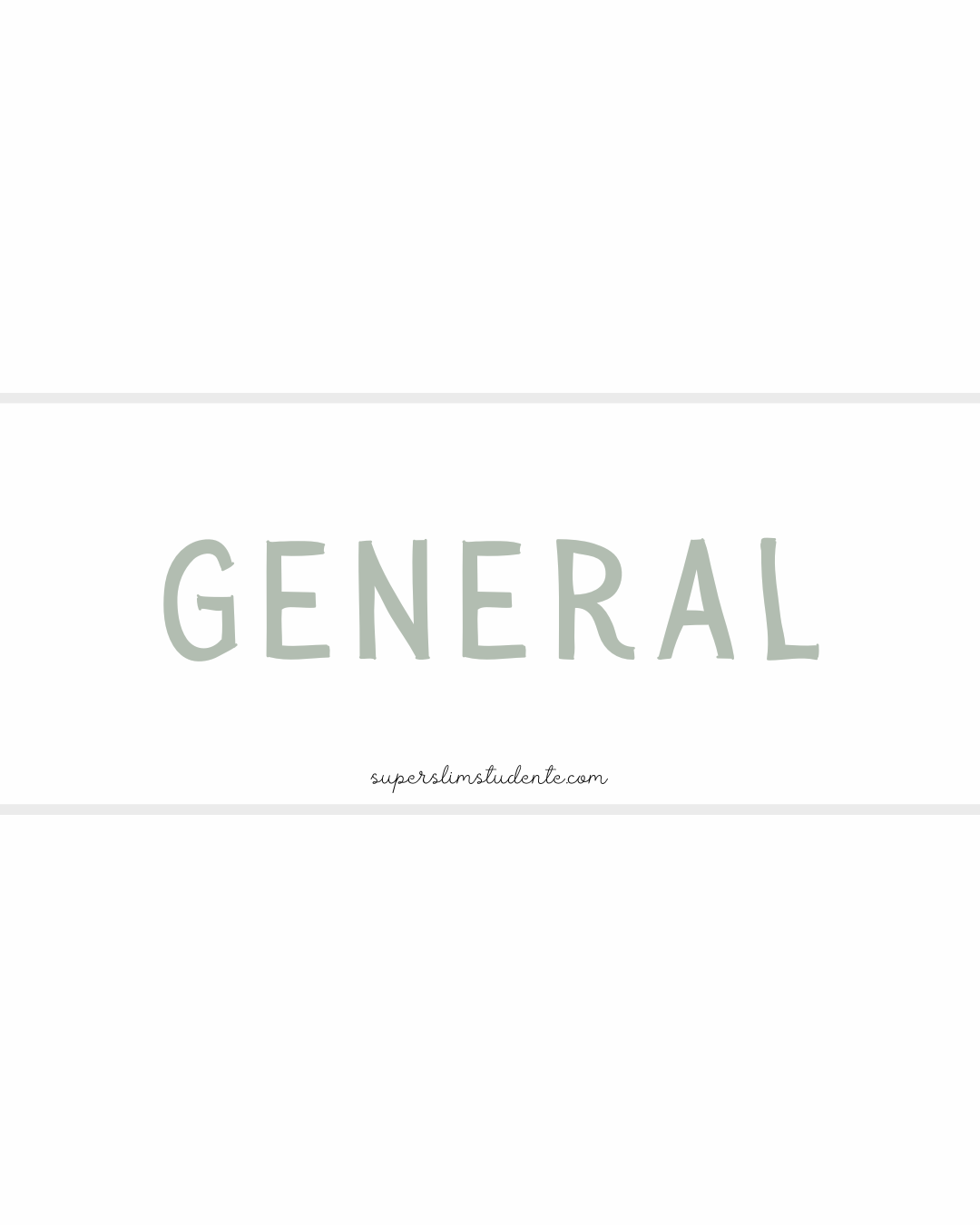 General Non-Grade Specific Life Skillls
