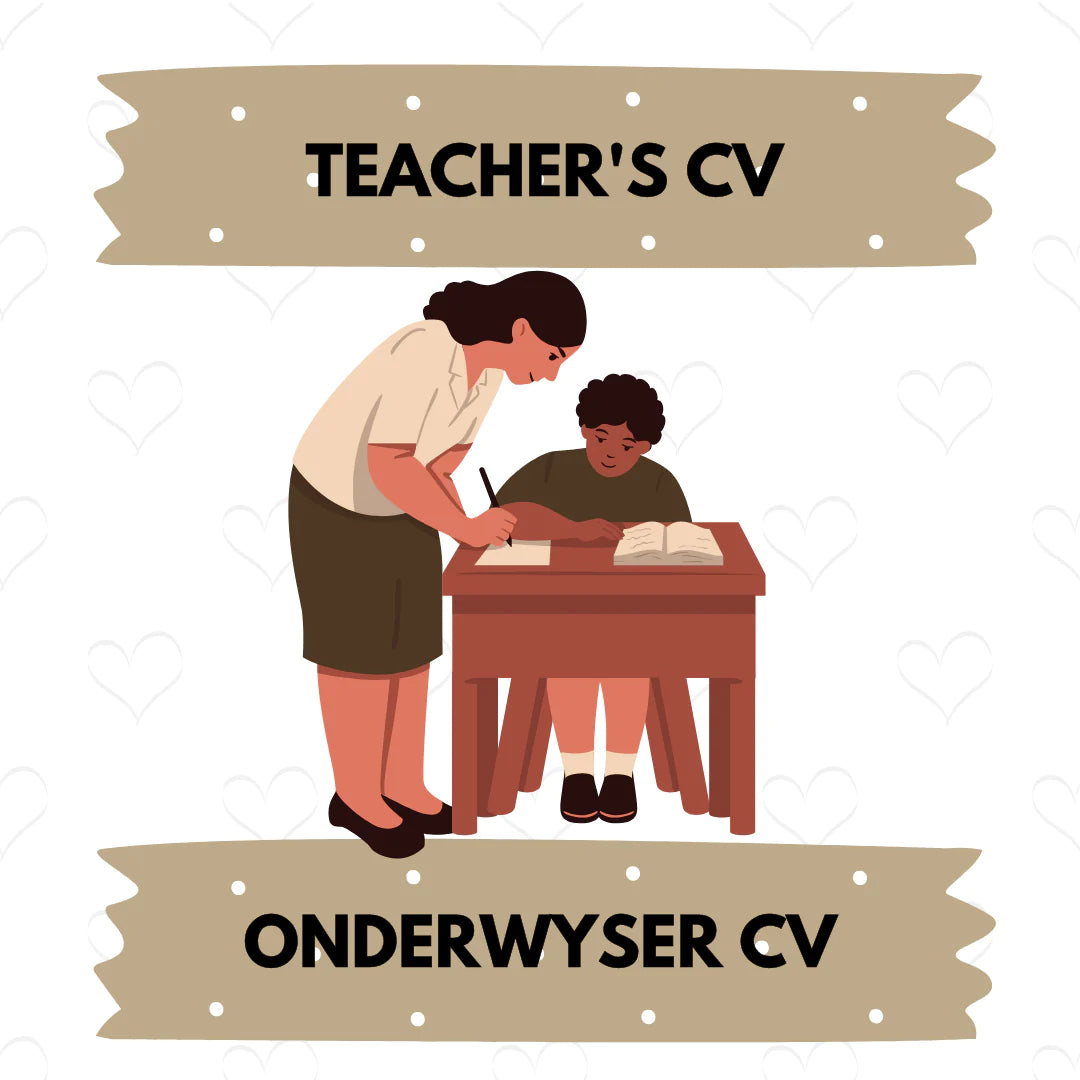 Custom Teacher's CV