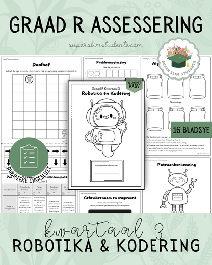 Gr. R Term 3 Assessment: Robotics & Coding [Choose Language]