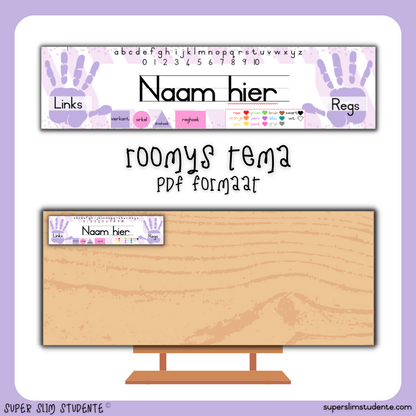 Editable Name Placemats (Different Options)