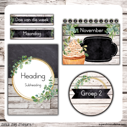 Vintage Wood Classroom Theme (Foundation Phase)