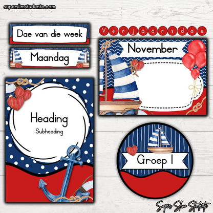 Nautical Classroom Theme (Foundation Phase)