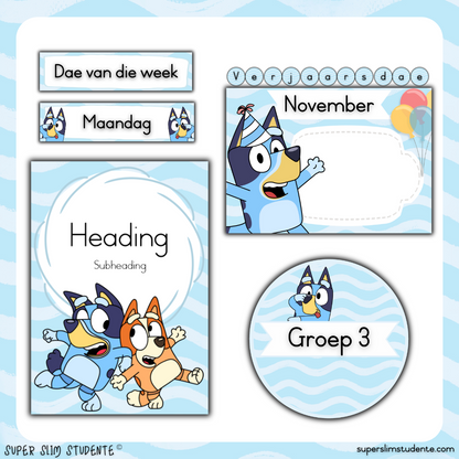 Bluey Classroom Theme (Foundation Phase)