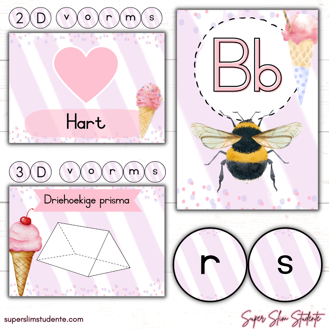 Ice Cream Classroom Theme (Foundation Phase)