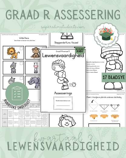 Grade R Term 3: Life Skills Assessments [Choose Language]
