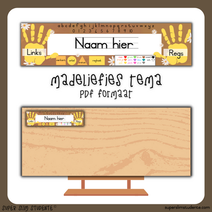 Editable Name Placemats (Different Options)