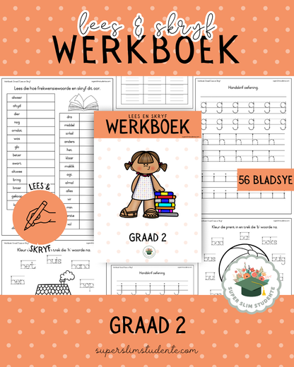 Grade 2 Workbook: Reading and Writing [Choose Language]
