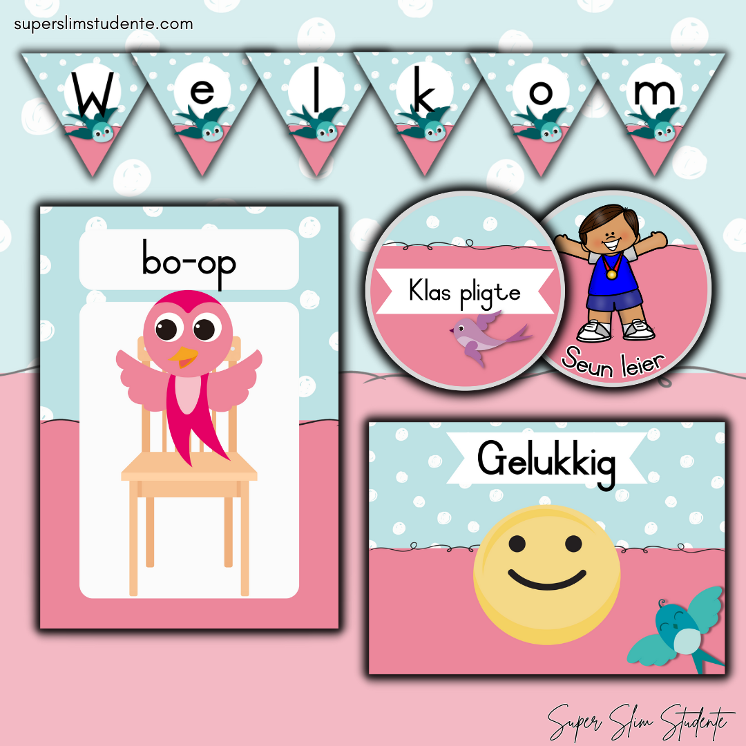 Bird Classroom Theme (Preschool)