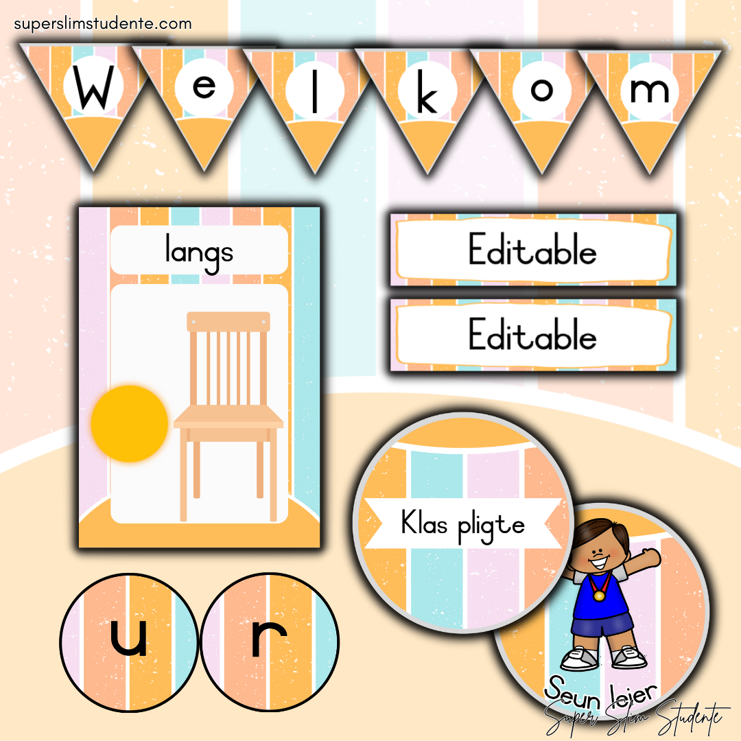 Hello Sunshine Classroom Theme (Foundation Phase)